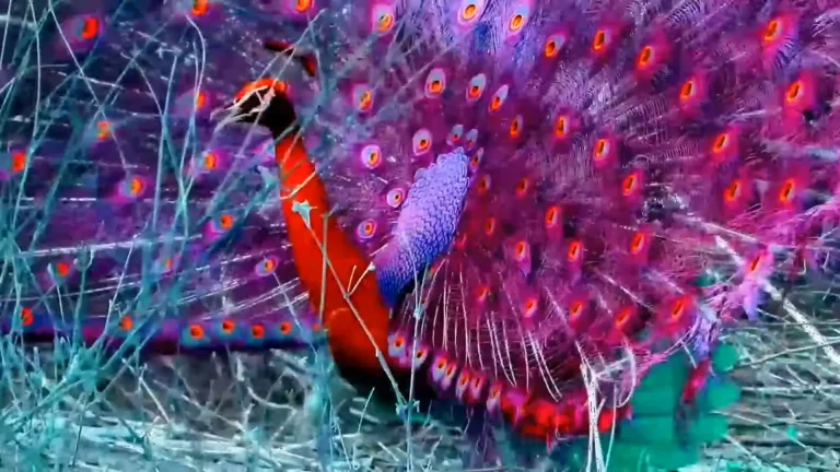 Pink Peacocks